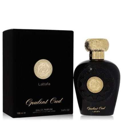 Lattafa Opulent Oud By Lattafa - Eau De Parfum Spray (Unisex) 3.4 Oz