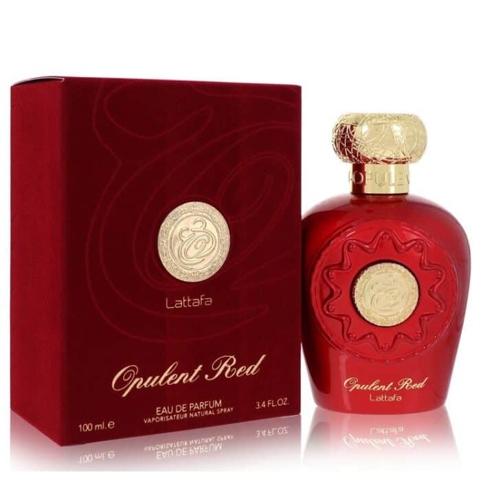 Lattafa Opulent Red By Lattafa - Eau De Parfum Spray 3.4 Oz