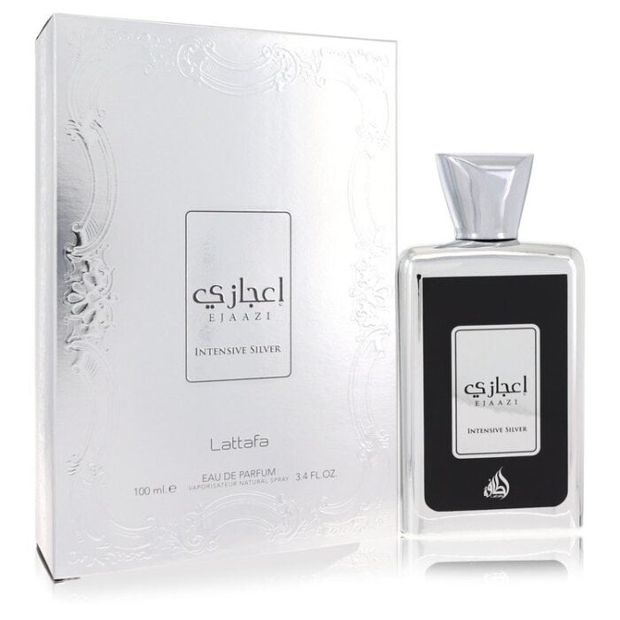 Lattafa Ejaazi Intensive Silver By Lattafa - Eau De Parfum Spray (Unisex) 3.4 Oz