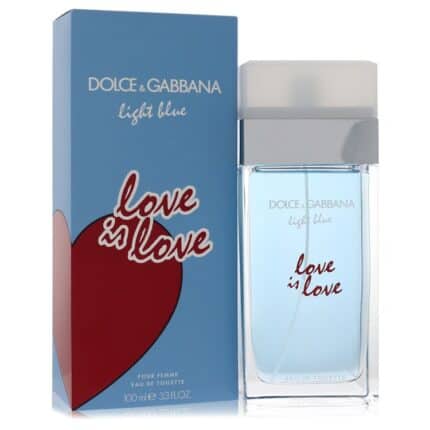 Light Blue Love Is Love By Dolce & Gabbana - Eau De Toilette Spray 3.3 Oz