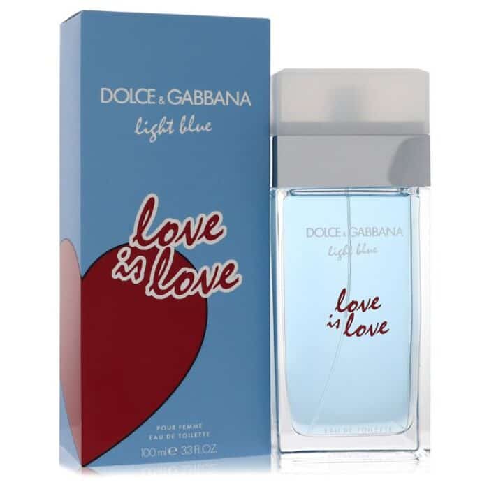 Light Blue Love Is Love By Dolce & Gabbana - Eau De Toilette Spray 3.3 Oz