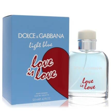 Light Blue Love Is Love By Dolce & Gabbana - Eau De Toilette Spray 4.2 Oz