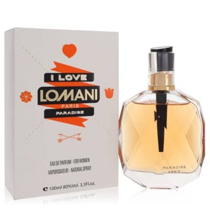 I Love Lomani Paradise By Lomani - Eau De Parfum Spray 3.4 Oz