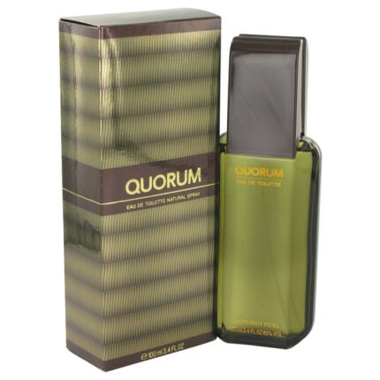 Quorum By Antonio Puig - Eau De Toilette Spray 3.4 Oz