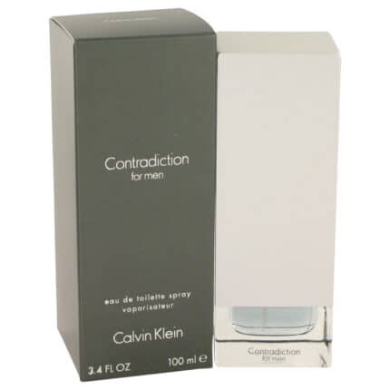 Contradiction By Calvin Klein - Eau De Toilette Spray 3.4 Oz