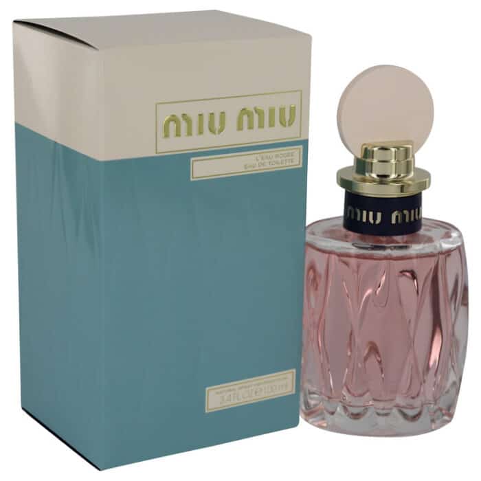 Miu Miu L'eau Rosee By Miu Miu - Eau De Toilette Spray 3.4 Oz