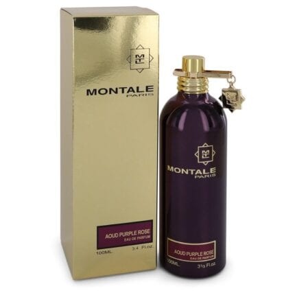 Montale Aoud Purple Rose By Montale - Eau De Parfum Spray (Unisex) 3.4 Oz