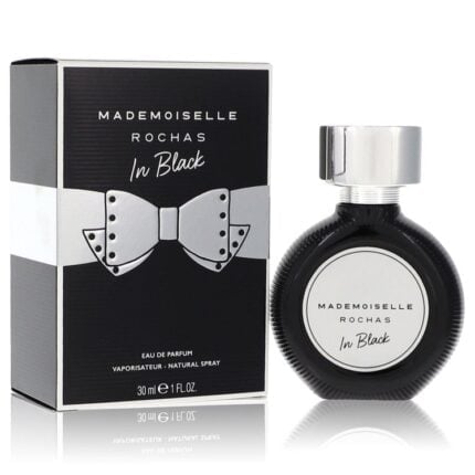 Mademoiselle Rochas In Black By Rochas - Eau De Parfum Spray 1 Oz