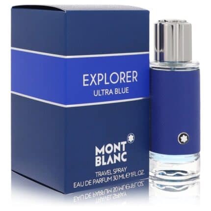 Montblanc Explorer Ultra Blue By Mont Blanc - Eau De Parfum Spray 1 Oz