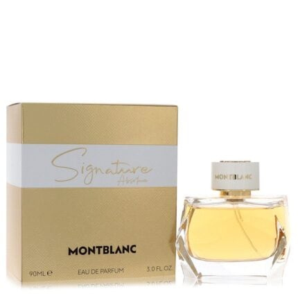 Montblanc Signature Absolue By Mont Blanc - Eau De Parfum Spray 3.0 Oz