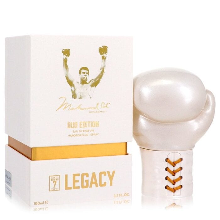 Muhammad Ali Legacy Round 7 By Muhammad Ali - Eau De Parfum Spray (Oud Edition) 3.3 Oz