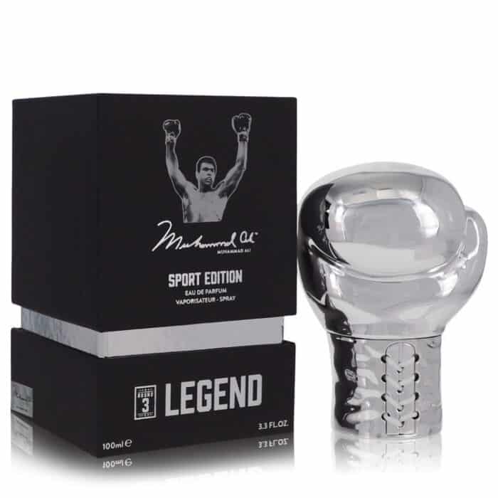 Muhammad Ali Legend Round 3 By Muhammad Ali - Eau De Parfum Spray (Sport Edition) 3.3 Oz