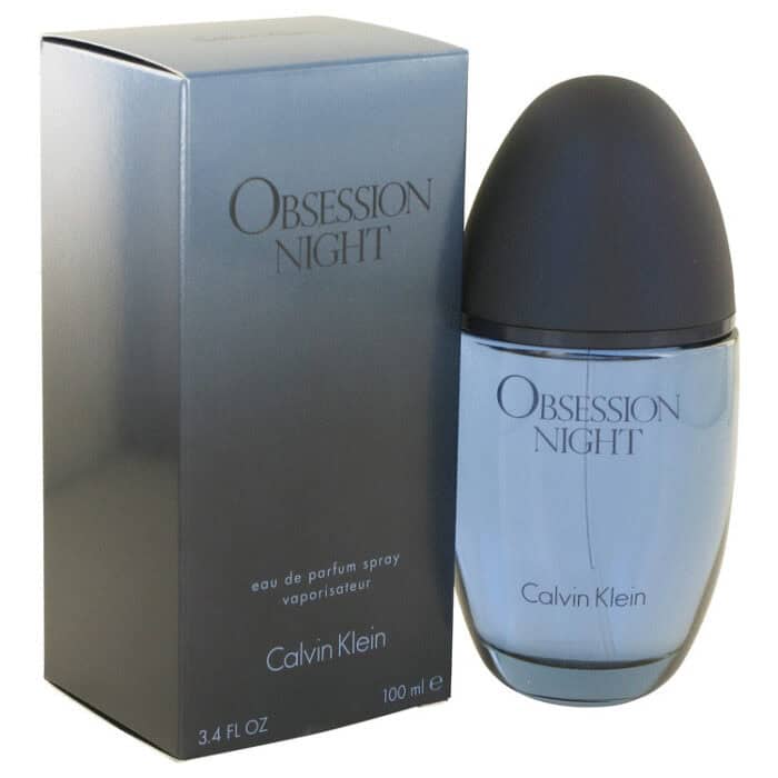 Obsession Night By Calvin Klein - Eau De Parfum Spray 3.4 Oz