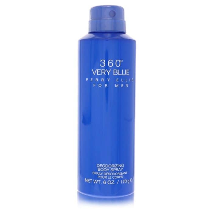 Perry Ellis 360 Very Blue By Perry Ellis - Body Spray (unboxed) 6.8 Oz