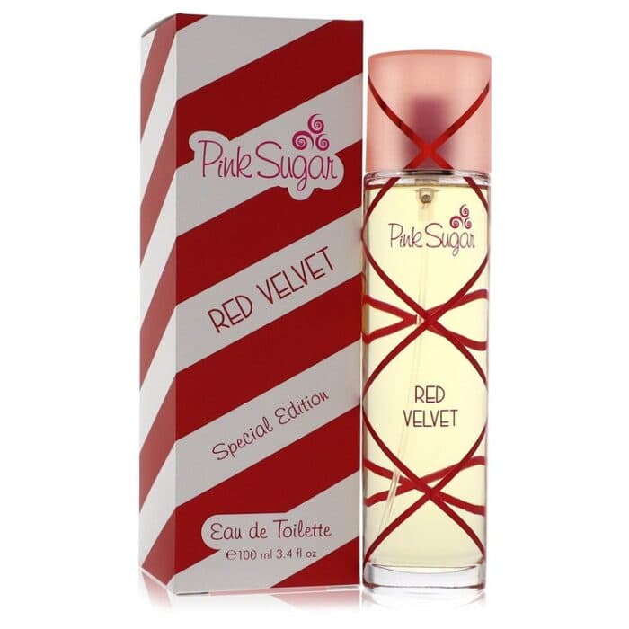 Pink Sugar Red Velvet By Aquolina - Eau De Toilette Spray 3.4 Oz