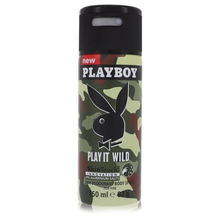 Playboy Play It Wild By Playboy - Deodorant Spray 5 Oz