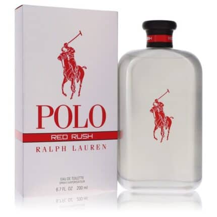 Polo Red Rush By Ralph Lauren - Eau De Toilette Spray 6.7 Oz