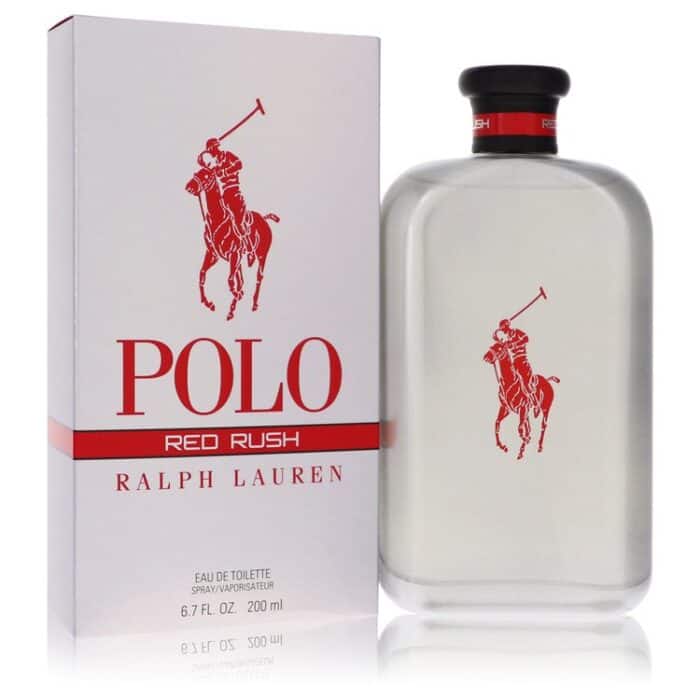 Polo Red Rush By Ralph Lauren - Eau De Toilette Spray 6.7 Oz