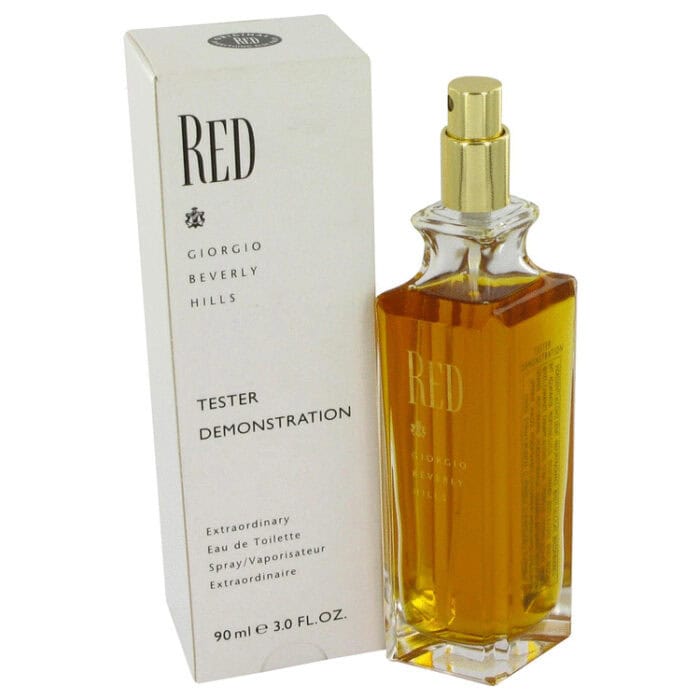 Red By Giorgio Beverly Hills - Eau De Toilette Spray (Tester) 3 Oz