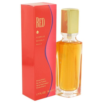 Red By Giorgio Beverly Hills - Eau De Toilette Spray 1.7 Oz