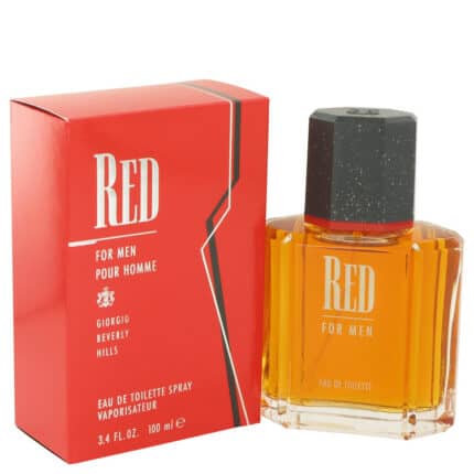 Red By Giorgio Beverly Hills - Eau De Toilette Spray 3.4 Oz