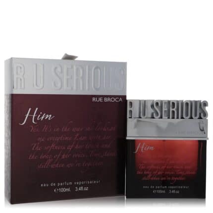 R U Serious Him By Rue Broca - Eau De Parfum Spray 3.4 Oz