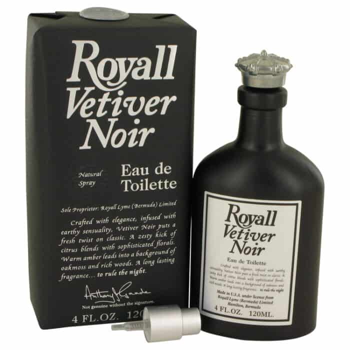 Royall Vetiver Noir By Royall Fragrances - Eau De Toilette Spray 4 Oz