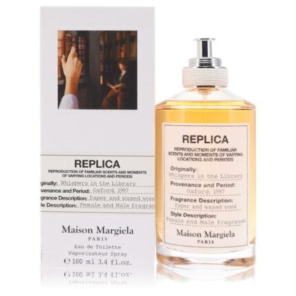 Replica Whispers In The Library By Maison Margiela - Eau De Toilette Spray 3.4 Oz
