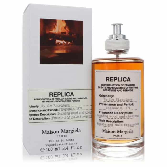 Replica By The Fireplace By Maison Margiela - Eau De Toilette Spray (Unisex) 3.4 Oz