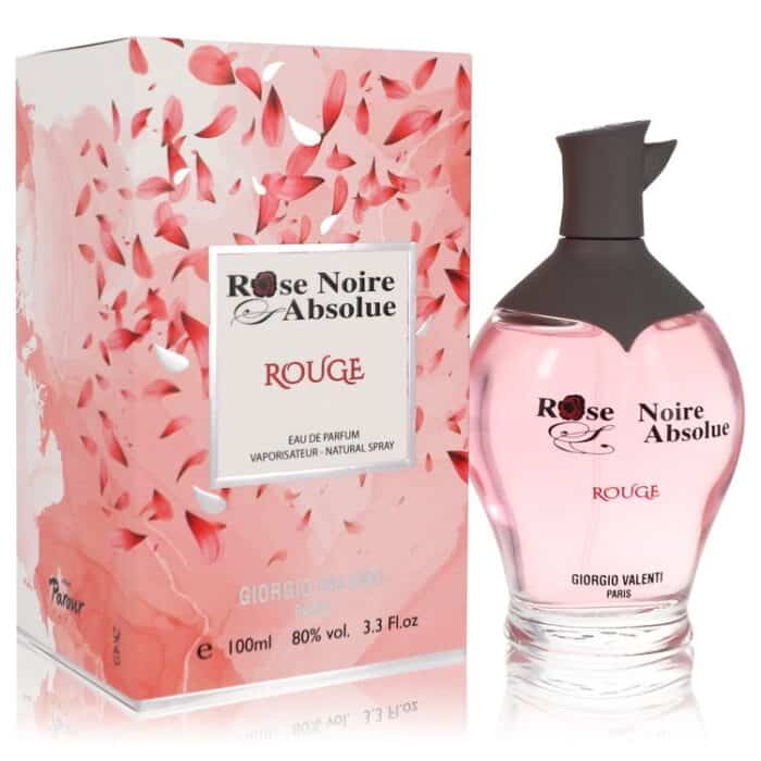 Rose Noire Absolue Rouge By Giorgio Valenti - Eau De Parfum Spray 3.3 Oz