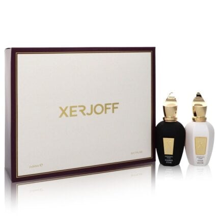 Shooting Stars Amber Star & Star Musk By Xerjoff - Gift Set -- 1.7 Oz EDP In Amber Star + 1.7 Oz EDP In Star Musk Both Unisex Fragrances