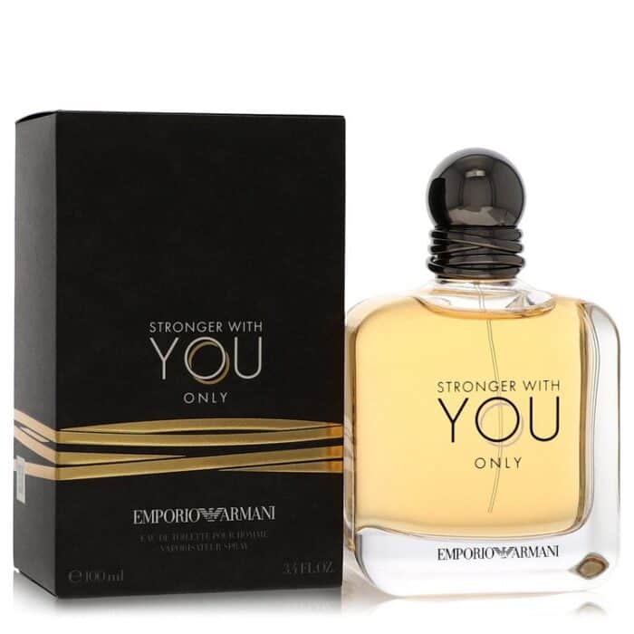 Stronger With You Only By Giorgio Armani - Eau De Toilette Spray 3.4 Oz