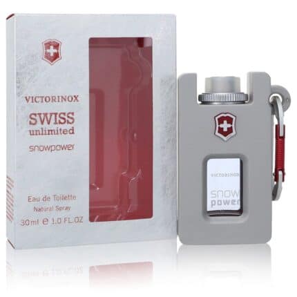 Swiss Unlimited Snowpower By Swiss Army - Eau De Toilette Spray 1 Oz