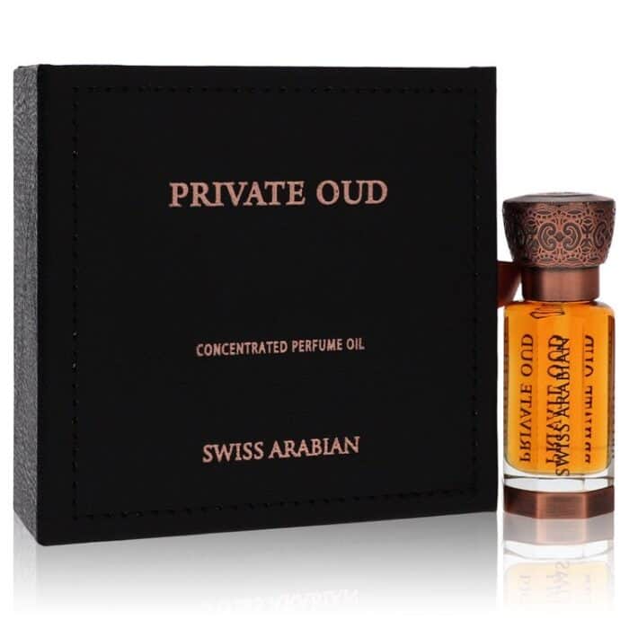 Swiss Arabian Private Oud By Swiss Arabian - Concentrated Perfume Oil (Unisex) .4 Oz