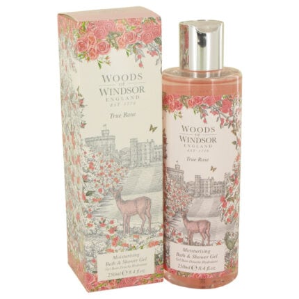 True Rose By Woods Of Windsor - Shower Gel 8.4 Oz