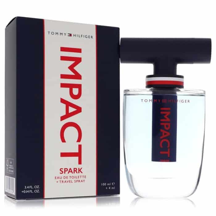 Tommy Hilfiger Impact Spark By Tommy Hilfiger - Eau De Toilette Spray -- 3.4 Oz Eau De Toilette + .14 Oz Travel EDT Spray