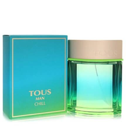 Tous Man Chill By Tous - Eau De Toilette Spray 3.4 Oz