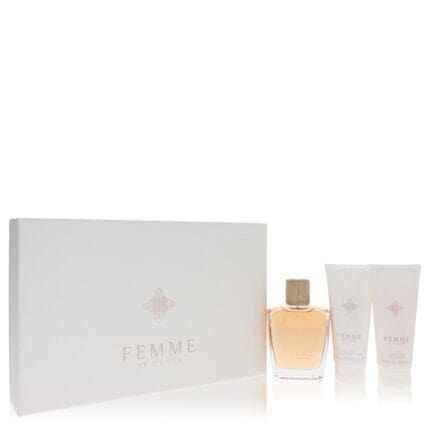 Usher Femme By Usher - Gift Set -- 3.4 Oz Eau De Parfum Spray + 3.4 Oz Body Lotion + 3.4 Oz Shower Gel