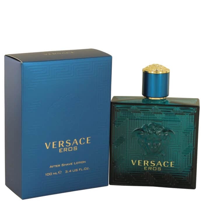 Versace Eros By Versace - After Shave Lotion 3.4 Oz