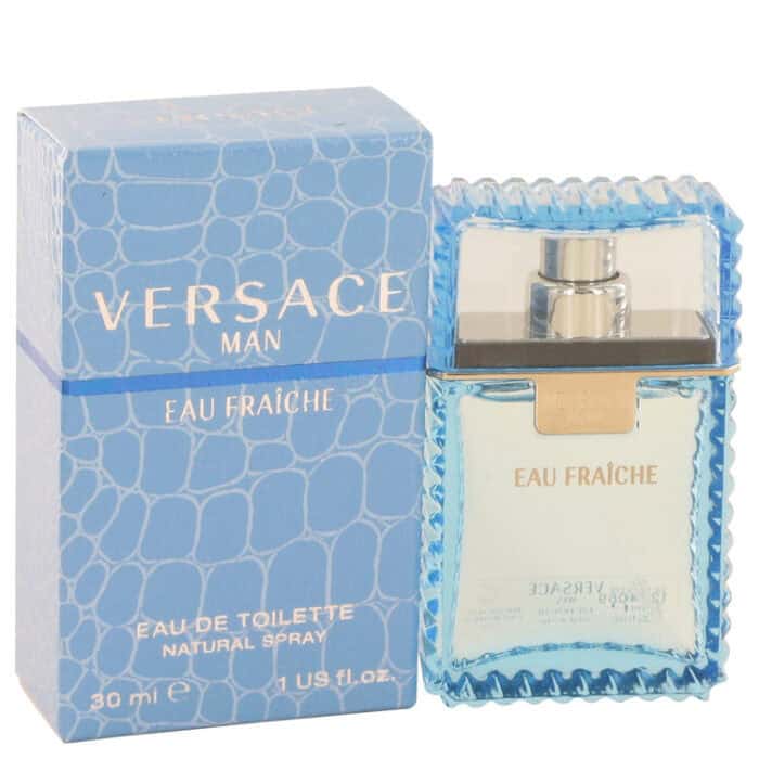 Versace Man By Versace - Eau Fraiche Eau De Toilette Spray (Blue) 1 Oz