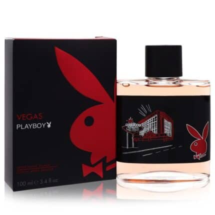 Vegas Playboy By Playboy - After Shave Splash 3.4 Oz