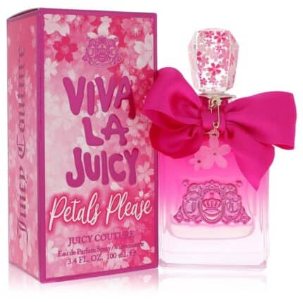 Viva La Juicy Petals Please By Juicy Couture - Eau De Parfum Spray 3.4 Oz