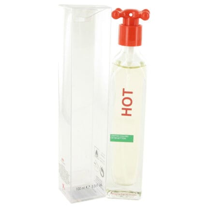 Hot By Benetton - Eau De Toilette Spray (Unisex) 3.4 Oz