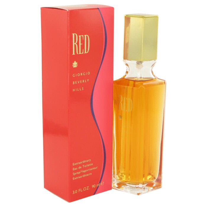 Red By Giorgio Beverly Hills - Eau De Toilette Spray 3 Oz