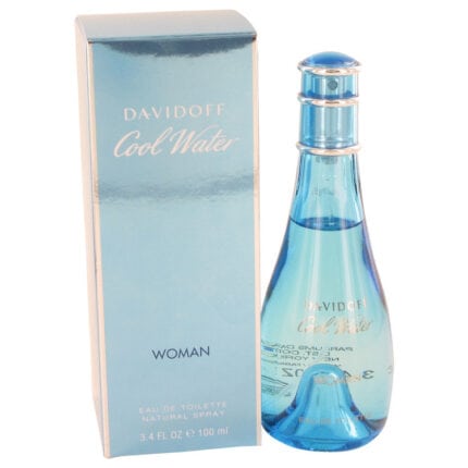 Cool Water By Davidoff - Eau De Toilette Spray 3.4 Oz