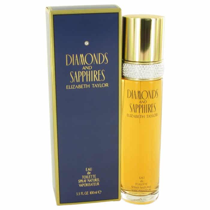 DIAMONDS & Sapphires By Elizabeth Taylor - Eau De Toilette Spray 3.4 Oz