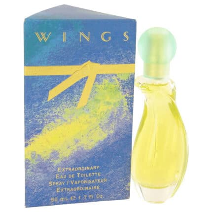 Wings By Giorgio Beverly Hills - Eau De Toilette Spray 1.7 Oz