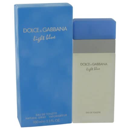 Light Blue By Dolce & Gabbana - Eau De Toilette Spray 3.3 Oz