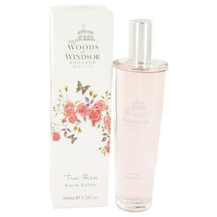 True Rose By Woods Of Windsor - Eau De Toilette Spray 3.3 Oz