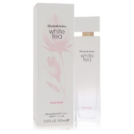 White Tea Wild Rose By Elizabeth Arden - Eau De Toilette Spray 3.3 Oz